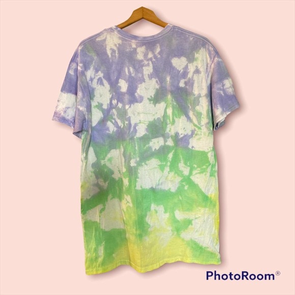 Color of Burst Unisex Large Tie Dye Shirt - Picture 5 of 5
